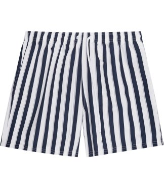 FLINT Striped Swim Shorts Navy, £65, reiss.com