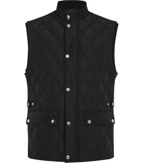 premium quilted gilet, 165