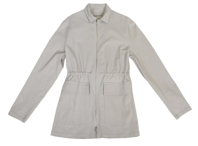 Original Prévu Fitted Parka Jacket Stone