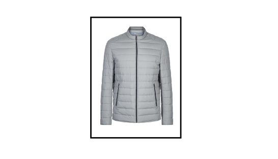 slim fit lightweight quilted jacket remus uomo